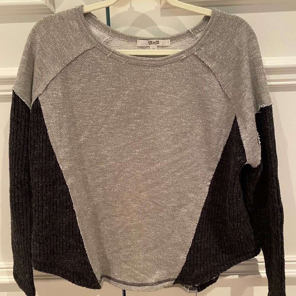 Light & Dark Gray Sweater